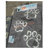 2 clean paw mats