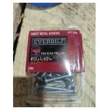1 everbilt pan head Phillips #12x 1-1/2"
