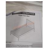 panel twin bed