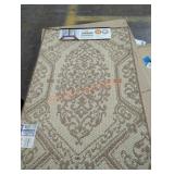 Cafe jardin decorative mat 23.6" x 36.4"