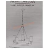 Home Decorators 5 light outdoor chandelier