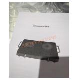 Infrared double burner electric cooktop