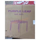 Purple Leaf 10ft x 10ft Aluminum Pergola Frame
