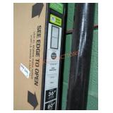 36" x 80" left hand storm door