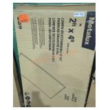 Metalux 2 ft x 4 ft led recessed panel