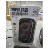Super bass jobsite speaker