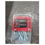 1 everbilt flat head Phillips #12 x 3"