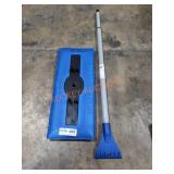 SnowJoe Telescoping Ice Scraper And Snow Broom