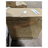2 Pack Corner Lazy Susan