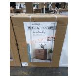 24" Walnut Vanity With Sink Top