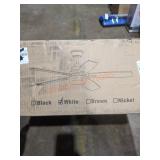 White 52" Ceiling Fan