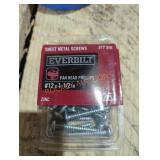 1 everbilt pan head Phillips #12x 1-1/2"