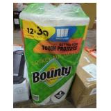 Bounty 12 rolls of paper towels