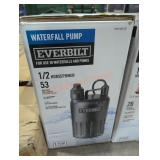 Everbilt waterfall pump