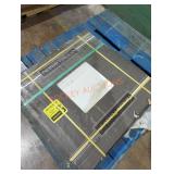 Skid lot of porcelain tiles