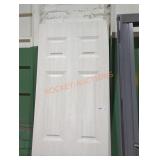 30" x 80" interior 6 panel door
