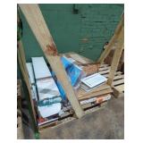 Skid lot of miscellaneous flooring