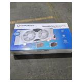 Reversible Twin Window Fan With Remote Control