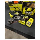 RYOBI 18V 2-Tool Combo
