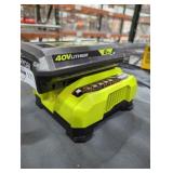 Ryobi 40v 2 ah battery and charger