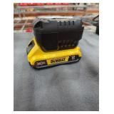 DeWalt 20v 2 ah battery and charger