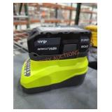 Ryobi 18v 4 ah battery and charger