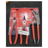 Milwaukee Comfort Grip Pliers Set