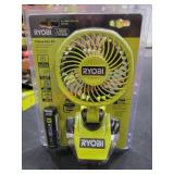 RYOBI USB Lithium Clamp Fan Kit
