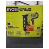 Ryobi One+18v Straight Finish Nailer