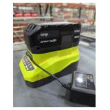 Ryobi 18v 4 ah battery and charger