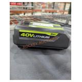 Ryobi 40v 4 ah battery