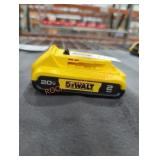 DeWalt 20v 2 ah battery