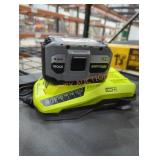 Ryobi 18v 6 ah battery and charger