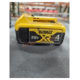 DeWalt 20v 4 ah battery