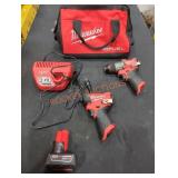 Milwaukee M12 2-Tool Combo Kit (Grade: C)