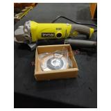 RYOBI 4.5" Angle Grinder W/ Rotating Rera Handle