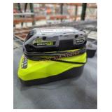 Ryobi 18v 2 ah battery and charger