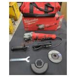Milwaukee Corded 4-1/2" Small Angle Grinder