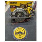 DeWalt 60V 7-1/4" Worm Drive Style Saw w/ Brake