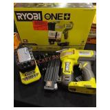 RYOBI 18 Gauge Brad Nailer Kit