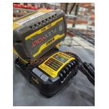 DeWalt 20v/60v flex volt 9 ah battery and charger