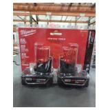 Milwaukee M12 xc 3 ah batteries