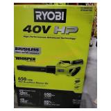 Ryobi 40v HP 640 CFM Blower