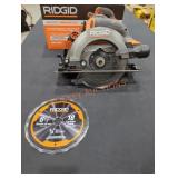 Ridgid 18V 6-1/2" Circular Saw (Grade: B+)
