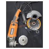 RIDGID 7" Twist Handle Angle Grinder