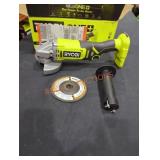 Ryobi 18v 4-1/2" Angle Grinder, TOOL ONLY