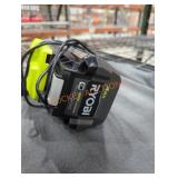 Ryobi 40v 4 ah battery and charger