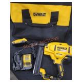DeWalt 20v XR 18Ga Narrow Crown Stapler