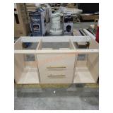 39-1/4"L ï¿½ 17-3/4"H Floating Sink Vanity