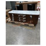 Collette 72" Free-Standing/Mounted Vanity (RETAIL